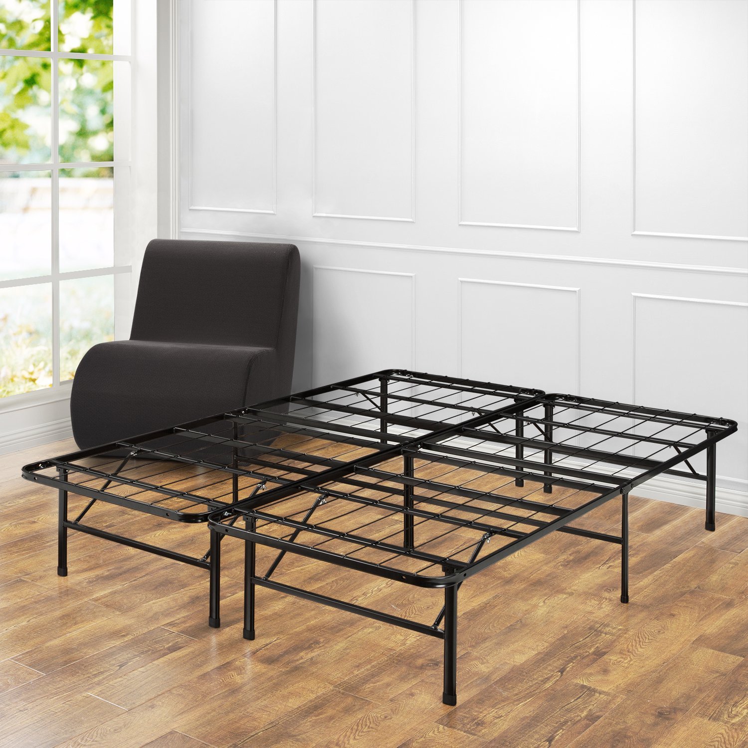 sleep master platform metal bed frame - Design On Vine