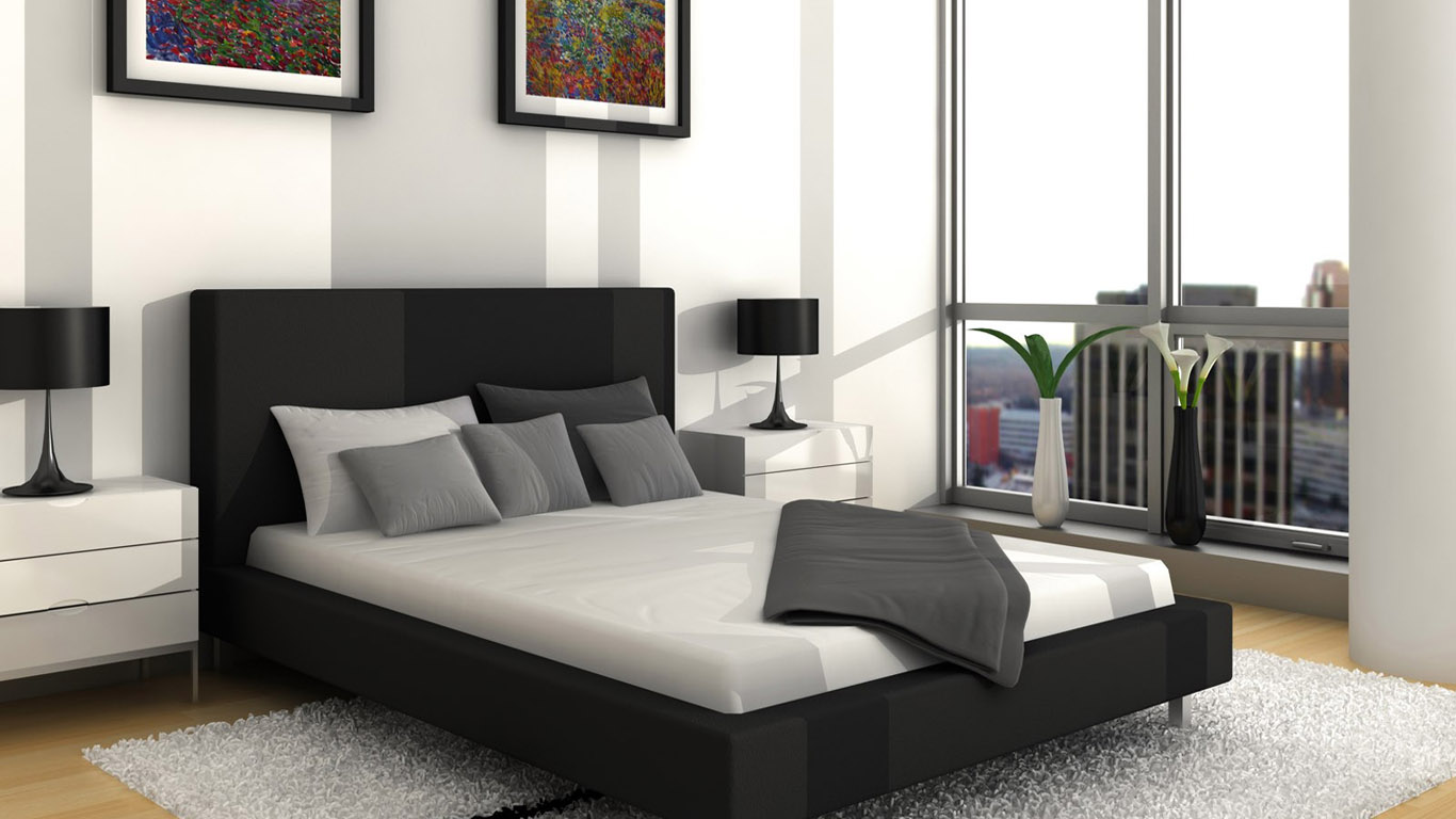 Black And White Bedroom Decorating Ideas Design On Vine